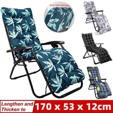 UK Sun Lounger Cushion Bench