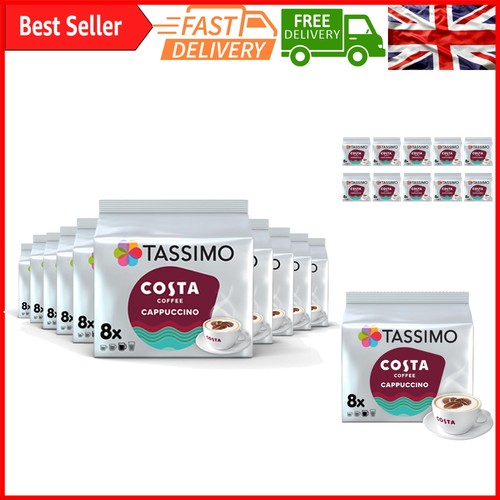 Costa cappuccino coffee - pods,