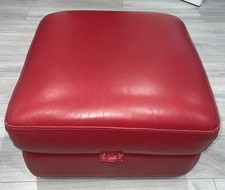Large Dark Pink Ottoman Foot stool Storage Unit 