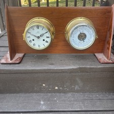 PAIR Schatz LARGE  BRASS SHIPS