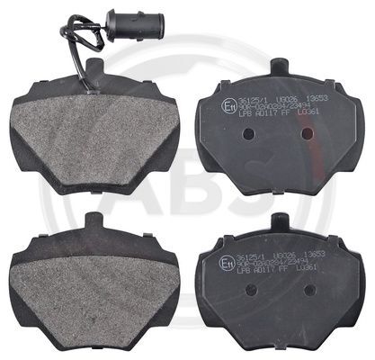 36125 brake pad set - brake,
