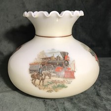 Vintage Lamp Shade Ruffled