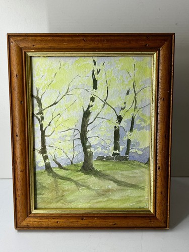 Original forest watercolour - original,