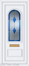 WHITE FULL HEIGHT UPVC DOOR