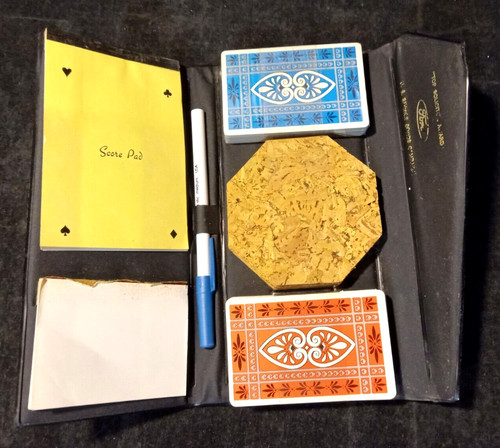 Bridge set playing cards - cards, mcm