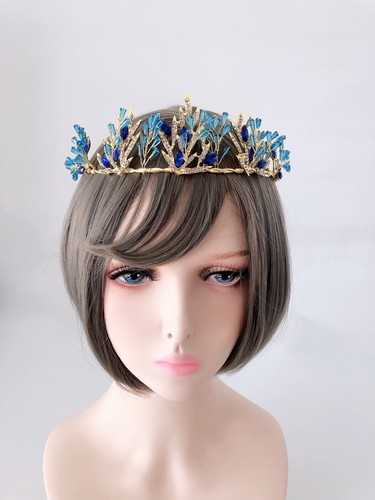 Women girl blue crystal - crystal, frozen