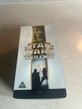 Star wars trilogy vhs - trilogy, box