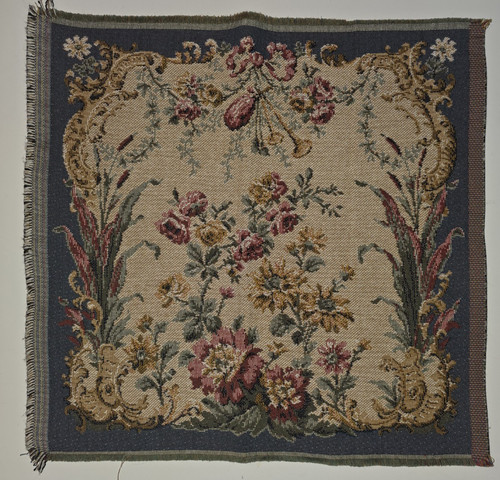 Vintage french 14x14 floral - vintage,