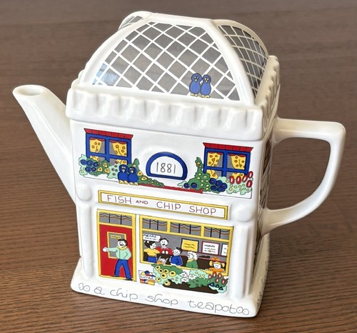 Wade english life teapot fish - wade,