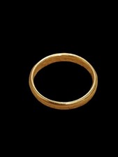 22ct Solid Gold Unisex Plain