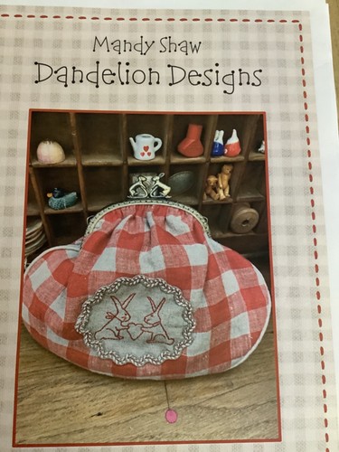 Dandelion designs purse sewing - dandelion,