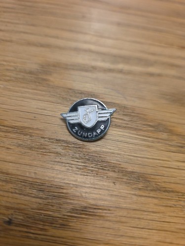 Zundapp motorcycle enamel pin - enamel,