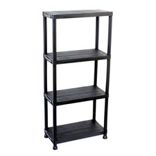 NEW! 4 Tier Black Plastic