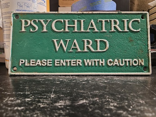 Psychiatric ward cast iron - ward,