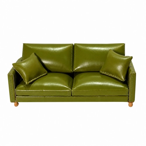 Miniature three seat sofa toy - miniature,