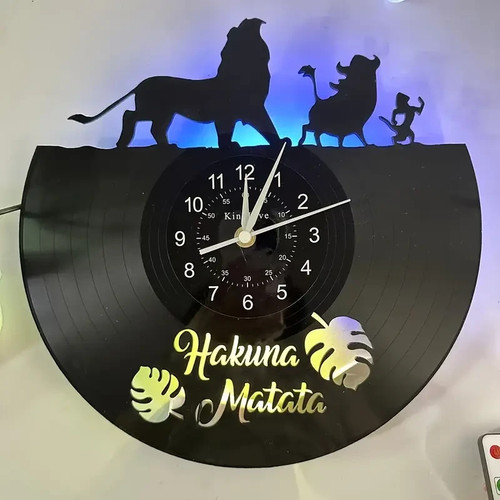 Hakuna matata led vinyl wall - led,