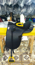 Endurance saddle / Black Synthetic Saddle/ jumping saddle