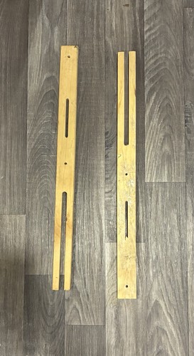 Pair wooden headboard - pair,