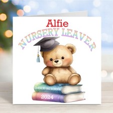 Personalised Nursery Leaver