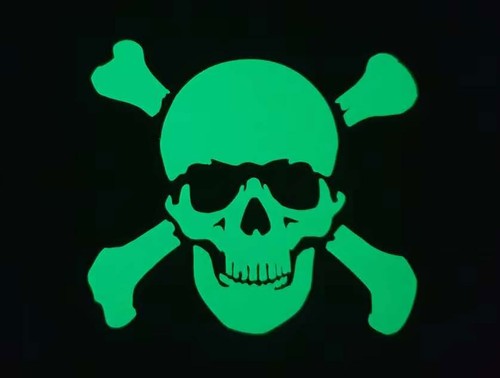 Illuminated sticker glowing - illuminated,
