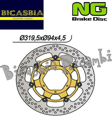 19049 front brake - front, disc