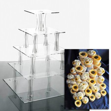 Cupcake stand tier square - cupcake,