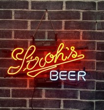 Stroh's Beer Bar Open 20"x16"