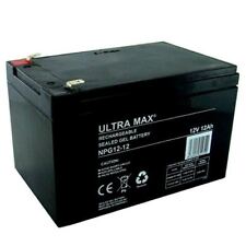 2 x ULTRAMAX 12V 12AH for AQUASOOTHE 'JUMBO' GEL BATTERY PACK