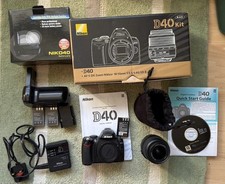Nikon d40 camera 55mm kit - camera., 18-55mm