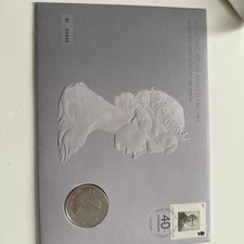 2008  THE ICONIC ART OF ARNOLD MACHIN  STAMP & COIN FDC IN EXCELLENT CONDITION