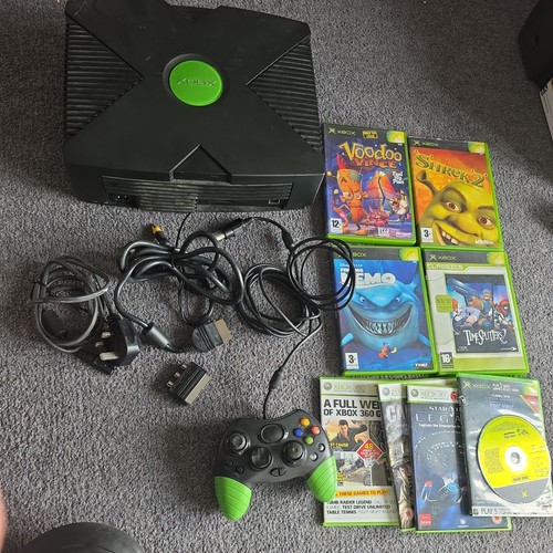 Original xbox console - original,