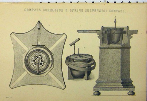 Original old antique print - old,