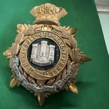 A Officer Helmet Plate to The