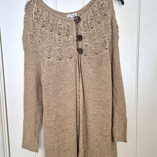 Nina murati beige knit - beige,