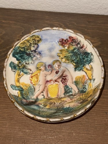 Vintage capodimonte cherubs - vintage,