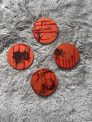Coasters handmade circle set - circle,