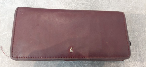 Joules leather purse - leather,