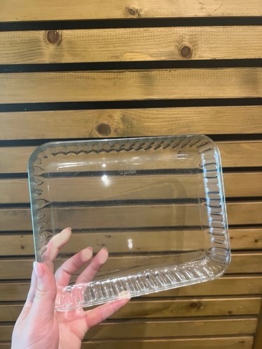 Vintage pyrex clear glass - pyrex,