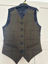 Le Beau Cheval tweed waistcoat