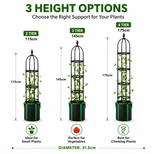 Garden plant support - plant, trellis