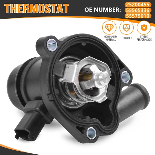 Coolant thermostat and housing - and,