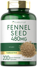Fennel Seed Capsules 480mg |