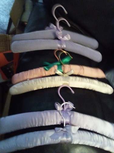 Covered vintage coat - vintage, hangers.6