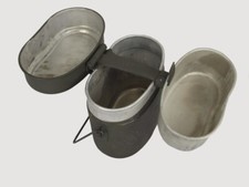 Austrian 3 Pc Camping mess Frying Pan And Cooking Pot Scout Bushcraft Prepper