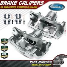 2x Brake Calipers w/ Bracket Rear L & R for Subaru Forester SG Impreza 2004-2008