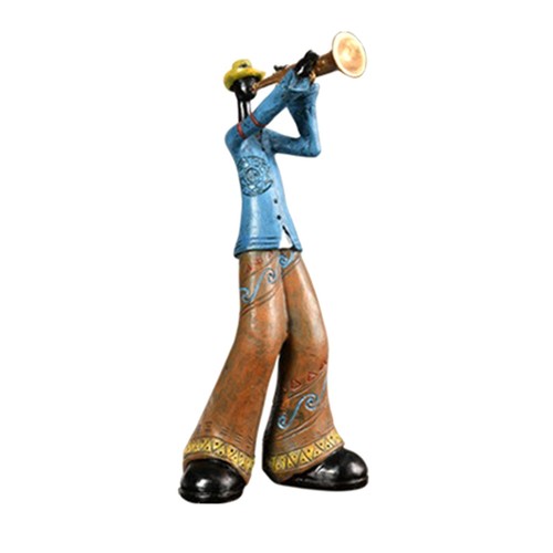 Jazz band player figurines - jazz,