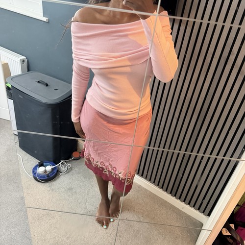 Zara pink off shoulder - zara,
