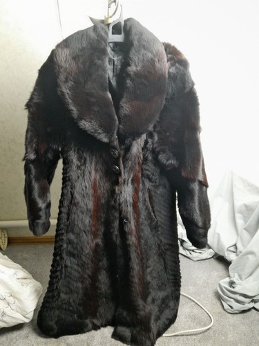 Vintage women fur coat - fur,