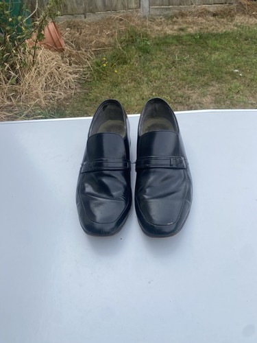 Barker black leather loafers - barker,