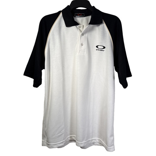 Vintage oakley white polo - vintage,